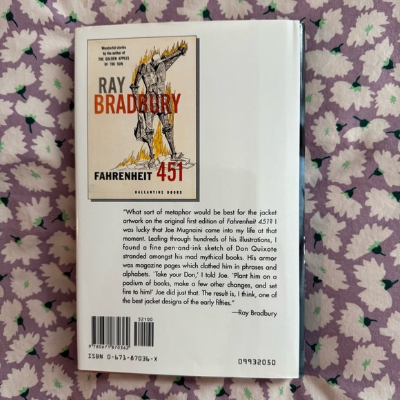 Signed 40th Anniversary Edition of Fahrenheit 451 by Ray Bradbury. - Picture 3 of 7
